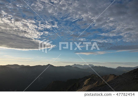 Northern Alps from Yakushiyake Northern Alps from Yakushiyake 47782454