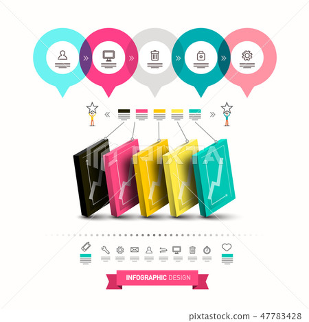 Web Presentation Infographic. - Stock Illustration [47783428] - PIXTA