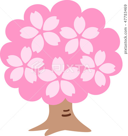 Sakuragi petal full bloom pink Sakuragi petal full bloom pink 47783469