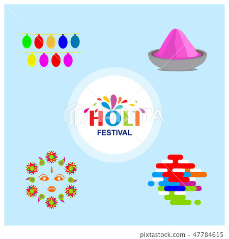 happy holi festival. holi colored happy holi festival. holi colored 47784615