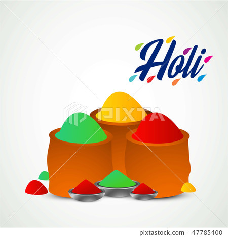 happy holi festival. white holi happy holi festival. white holi 47785400