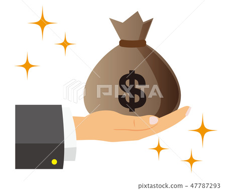 Money hand body parts 47787293