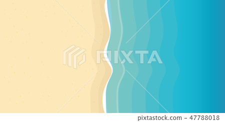summer holiday on the beach background with sand and turquoise water summer holiday on the beach background with sand and turquoise water 47788018