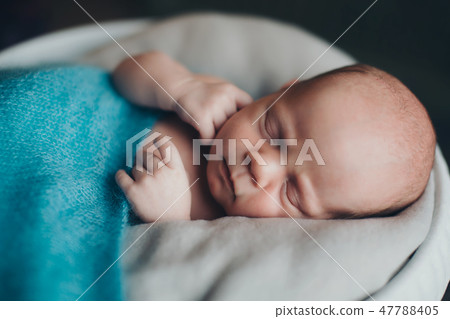 portrait of a little boy: baby's face close-up portrait of a little boy: baby's face close-up 47788405