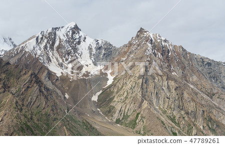 top of mountains,Himalaya range, India, top of mountains,Himalaya range, India, 47789261