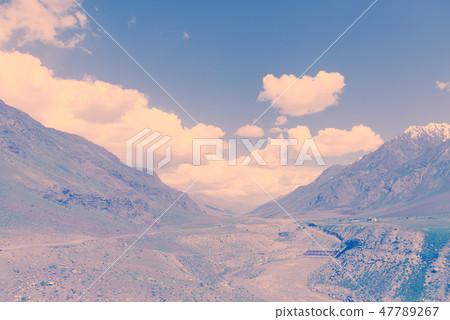 Zanskar landscape with Himalaya mountains Zanskar landscape with Himalaya mountains 47789267