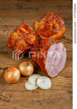 Ham And Onion 47789664