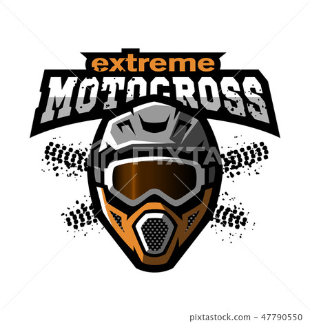Extreme motocross logo. Extreme motocross logo. 47790550