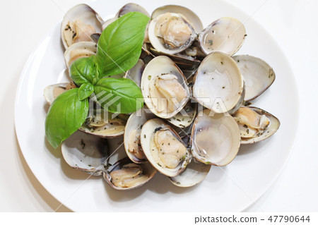 羅勒蒸蛤蜊 47790644