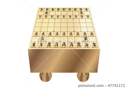 Shogi board piece god solid 3 47791171