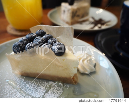 Blueberry cheesecake Blueberry cheesecake 47791644