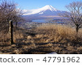 Mount Fuji from Higashiyama mountain peak 47791962