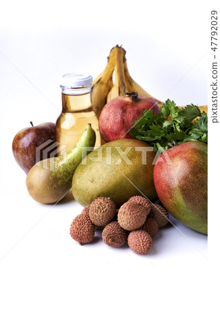 fruits, juice and papper package fruits, juice and papper package 47792029