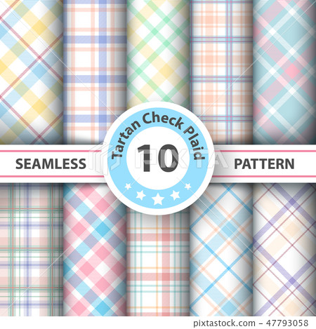 Classic tartan, Merry Christmas seamless patterns. 47793058