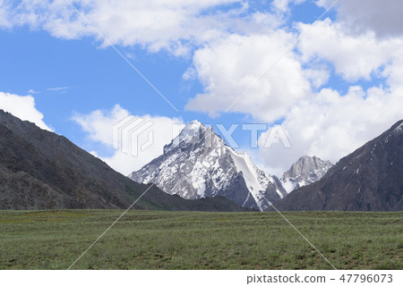 Zanskar landscape view Himalaya mountains Zanskar landscape view Himalaya mountains 47796073