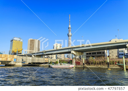 Water bus from Odaiba to Asakusa 47797857