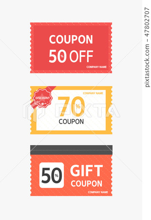 Coupon Design 47802707