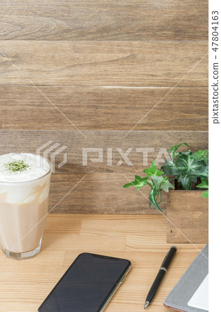 咖啡館圖像奶酪茶智能手機日程表 47804163