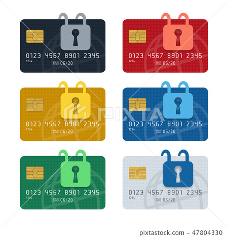 Secure online shopping icon, Secure online shopping icon, 47804330