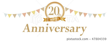 20週年紀念裝飾 20週年紀念裝飾 47804339