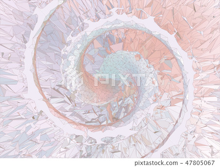 Abstract colorful pastel shatter spiral background Abstract colorful pastel shatter spiral background 47805067