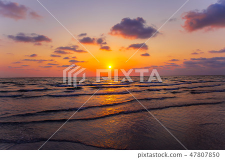 Beach, Sunset, Sun, Marbella, Sea 47807850