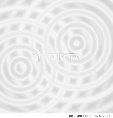Abstract white rings sound oscillating, circle Abstract white rings sound oscillating, circle 47807948