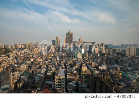 Image of Macau (Macao), China. Skyscraper hotel Image of Macau (Macao), China. Skyscraper hotel 47808873