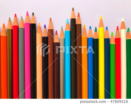 彩色的鉛筆 彩色的鉛筆 47809328