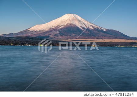 從山梨縣看到的富士山 從山梨縣看到的富士山 47811284