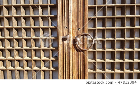 Traditional Korean Door Traditional Korean Door 47812394