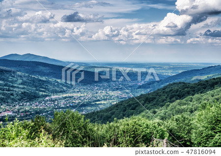HDR views during uphill Makovytsya Ukraine HDR views during uphill Makovytsya Ukraine 47816094
