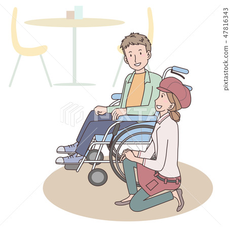 Japan Universal Manner Association supervised material material handicapped person 47816343