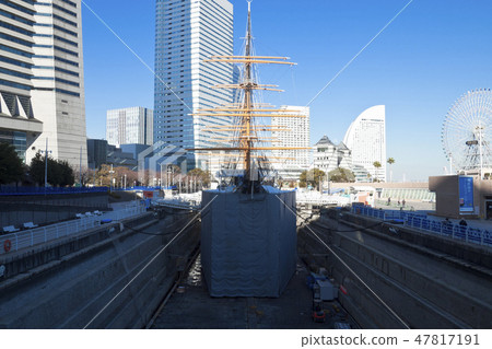 橫濱港未來帆船Nihon Maru(修理工程) 橫濱港未來帆船Nihon Maru(修理工程) 47817191