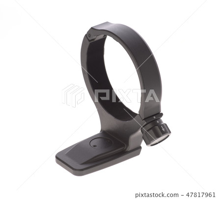 Tripod mount ring isolared on white Tripod mount ring isolared on white 47817961