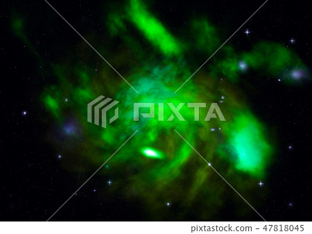 Being shone nebula. 3D rendering Being shone nebula. 3D rendering 47818045