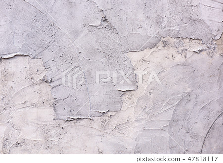 Cement wall texture brush painted background Cement wall texture brush painted background 47818117