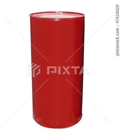 red barrel isolated red barrel isolated 47818920