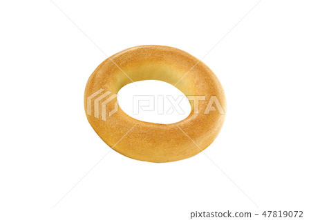 Fresh Bagel Isolated on a White Fresh Bagel Isolated on a White 47819072
