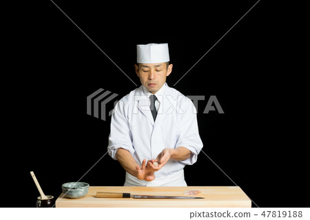 Sushi craftsman 47819188