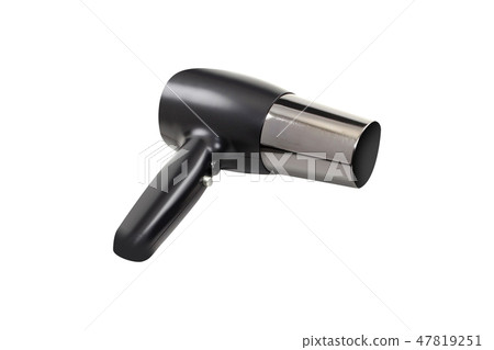 Hair dryer isolated on white 47819251