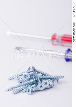 Driver plus minus screw - Stock Photo [47819776] - PIXTA