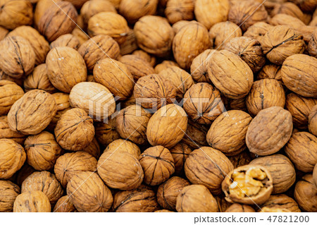 Walnuts for sale at the market Walnuts for sale at the market 47821200
