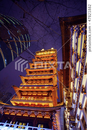 寺廟,靜安寺,佛塔,寺院、静安寺、仏塔、Temple, Jing'an Temple, Stupa, 寺廟,靜安寺,佛塔,寺院、静安寺、仏塔、Temple, Jing'an Temple, Stupa, 47821882