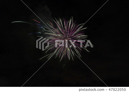 Closeup of isolated fireworks for compositing Closeup of isolated fireworks for compositing 47822050