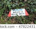 Ryuuyama course guide board (Iizuka-shi, Fukuoka prefecture) 47822431