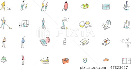 Morning illustration 47823627