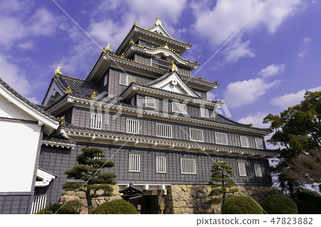 岡山岡山城堡本丸城堡塔 47823882