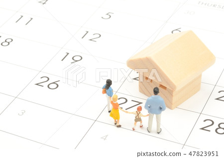 日曆和住房 47823951