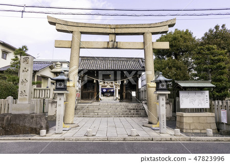 岡山岡山神社Torii Dairymon's Worship House 47823996